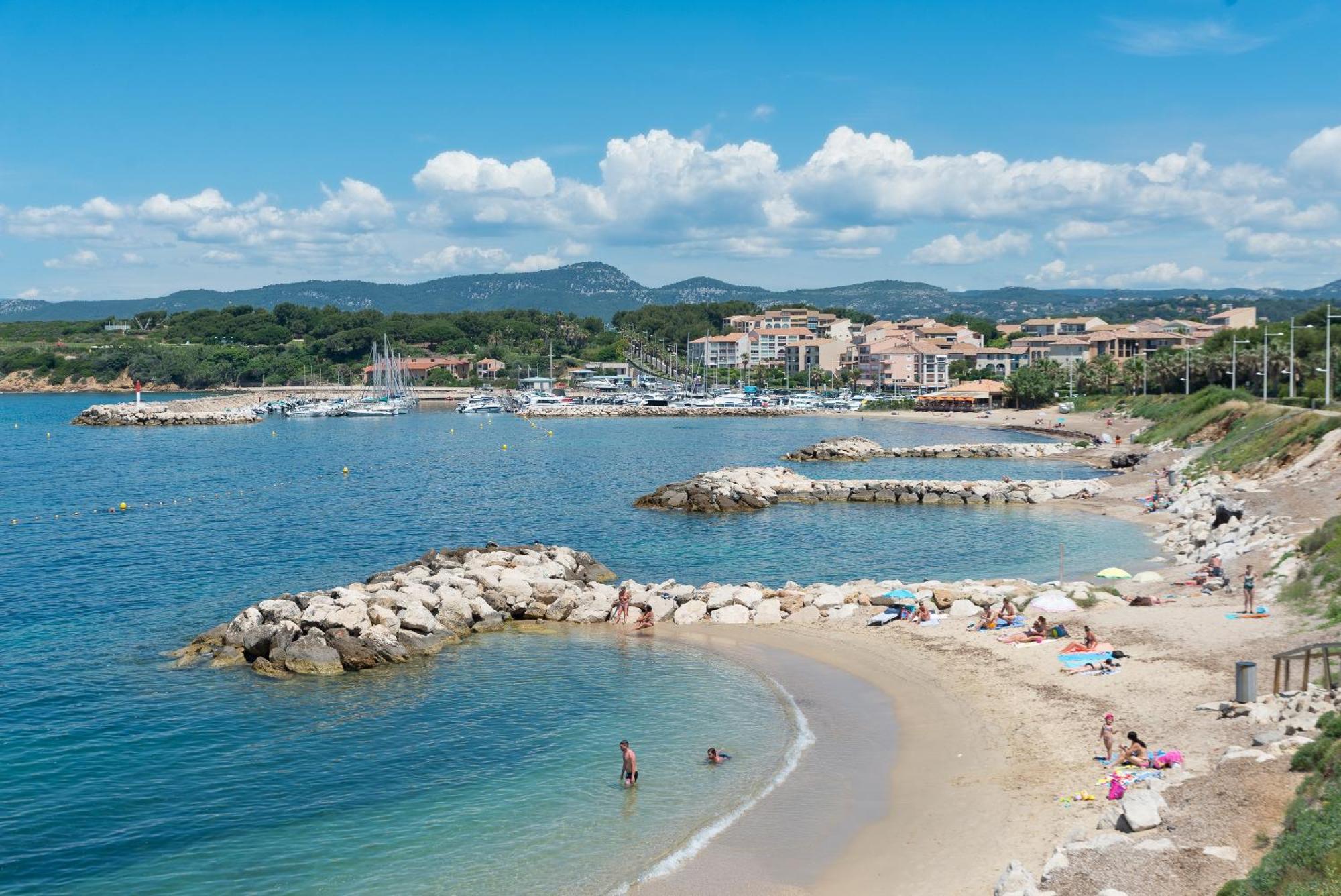 Appartamento L'Ophélie Six-Fours-les-Plages Esterno foto